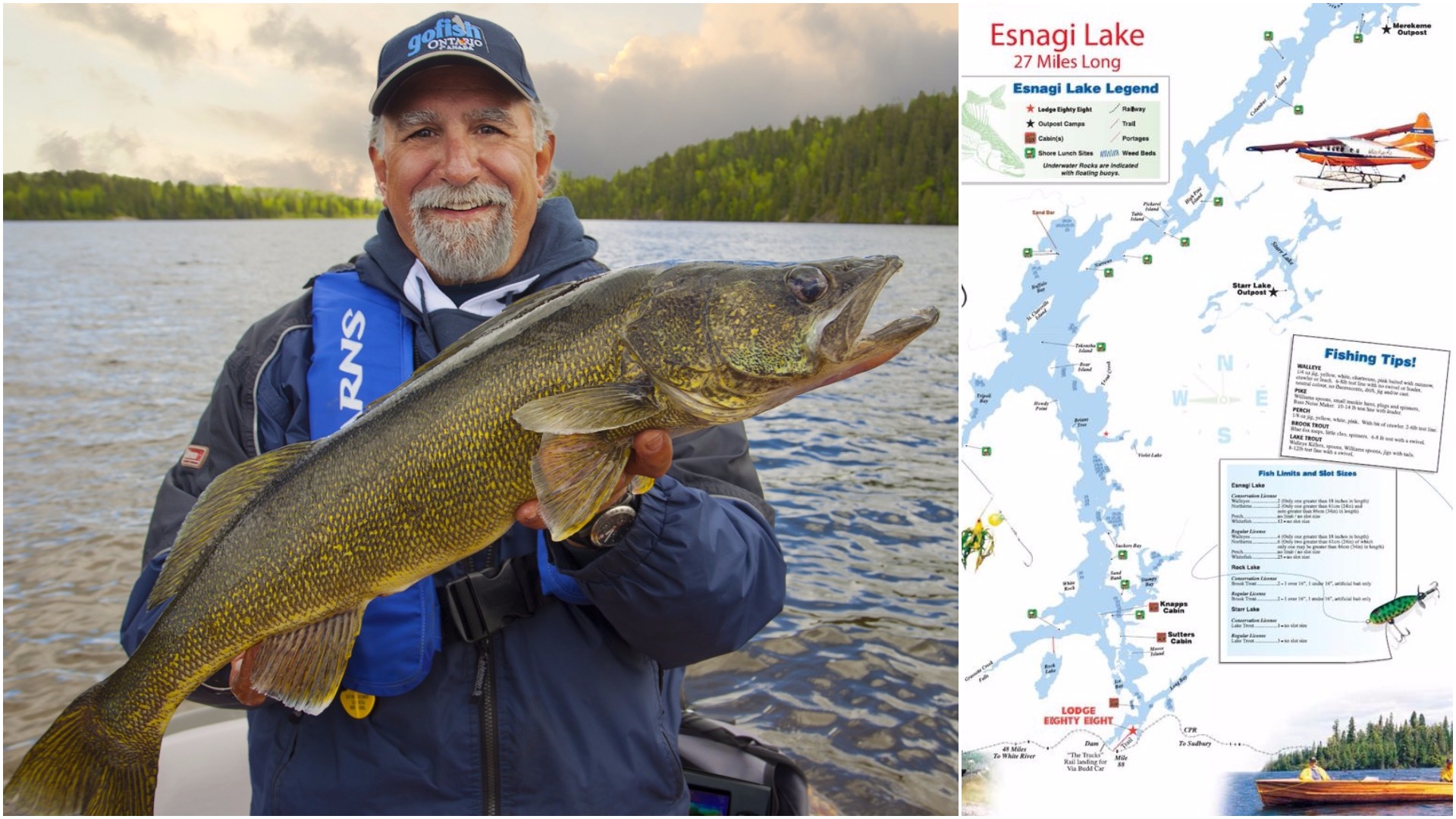 Why TV's Fish'N Canada hosts call Esnagi Lake "magical" Outdoor Canada