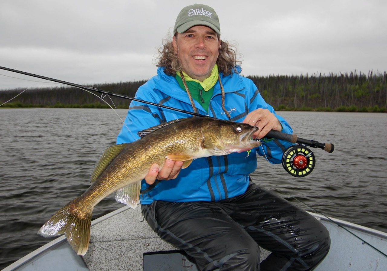 The tackle, flies and techniques you need to land walleye on the fly