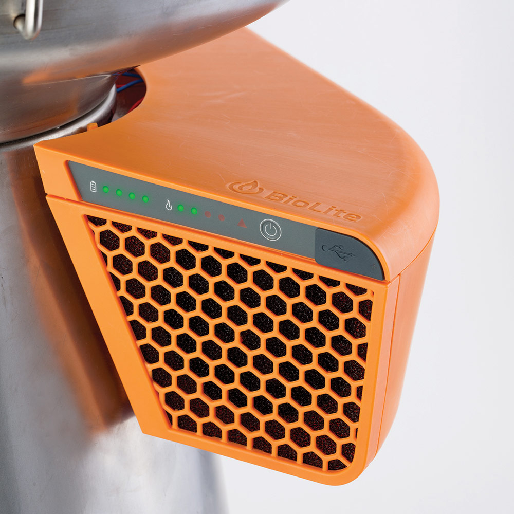 BioLite Wood Burning BaseCamp Stove with USB Charger and FREE FlexLight