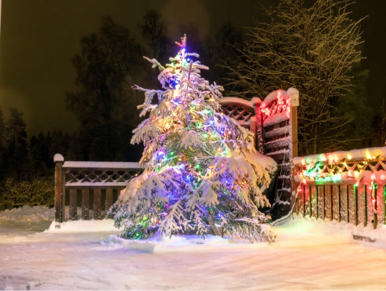 How to Power Outdoor Christmas Lights Without an Outlet! Outdoor Happens