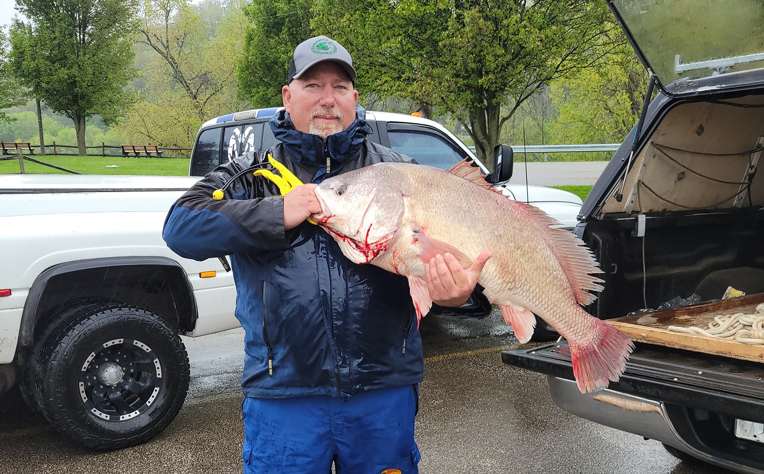 Catfisherman Catches New StateRecord Drum Outdoor Life