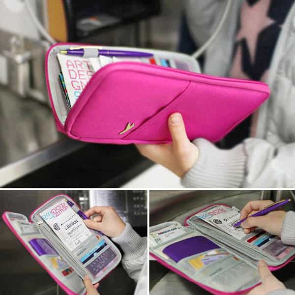 Multifunctional Travel Passport Wallet Outdoors BD