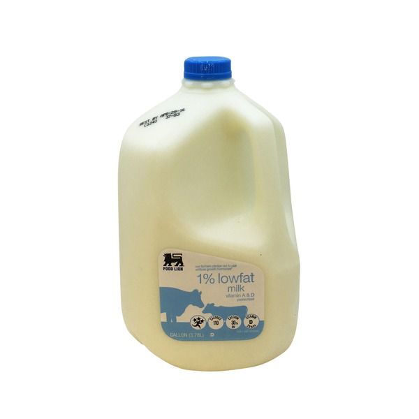 Food Lion 1 Lowfat Milk OBX Grocery Stockers