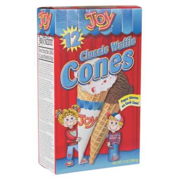 Joy Classic Waffle Cones OBX Grocery Stockers