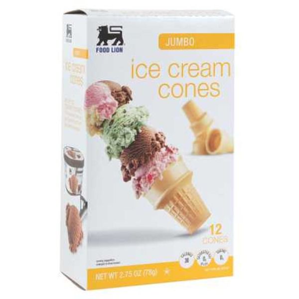 Food Lion Ice Cream Cones OBX Grocery Stockers