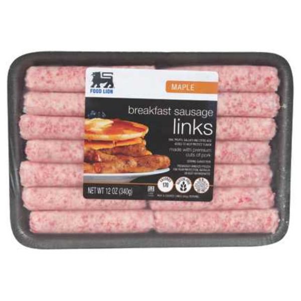 Food Lion Breakfast Sausage Links OBX Grocery Stockers