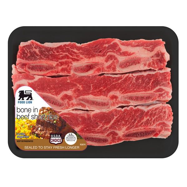 Food Lion Beef Flanken Ribs OBX Grocery Stockers