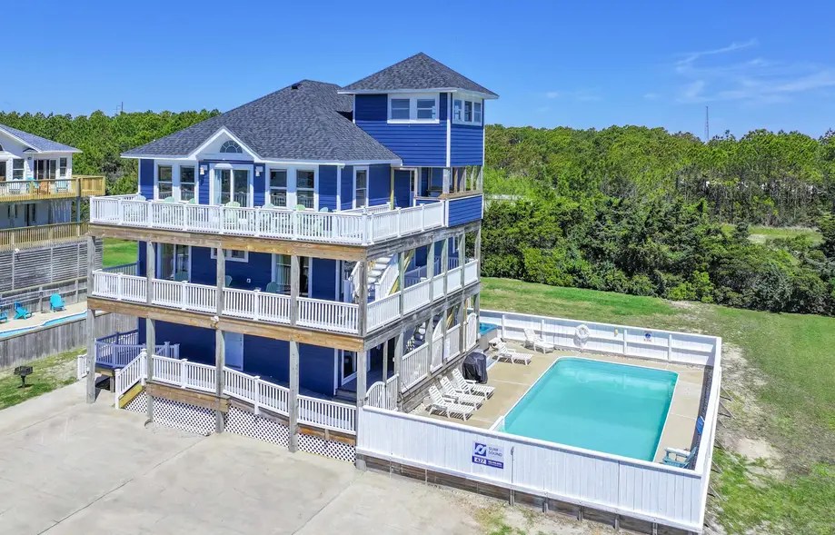 Just Beachy Vacation rental home in Waves, NC