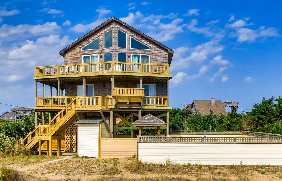 Whimseagull Waves Vacation rental home in Waves, NC