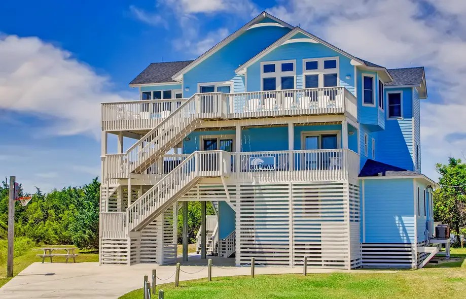 Blue Waves Vacation rental home in Waves, NC