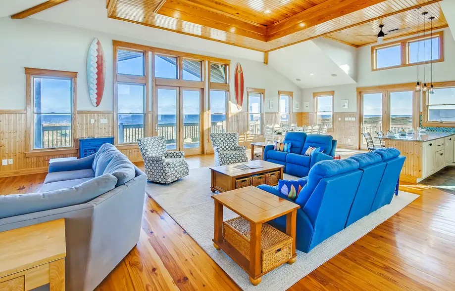 Wave Escape Vacation rental home in Waves, NC