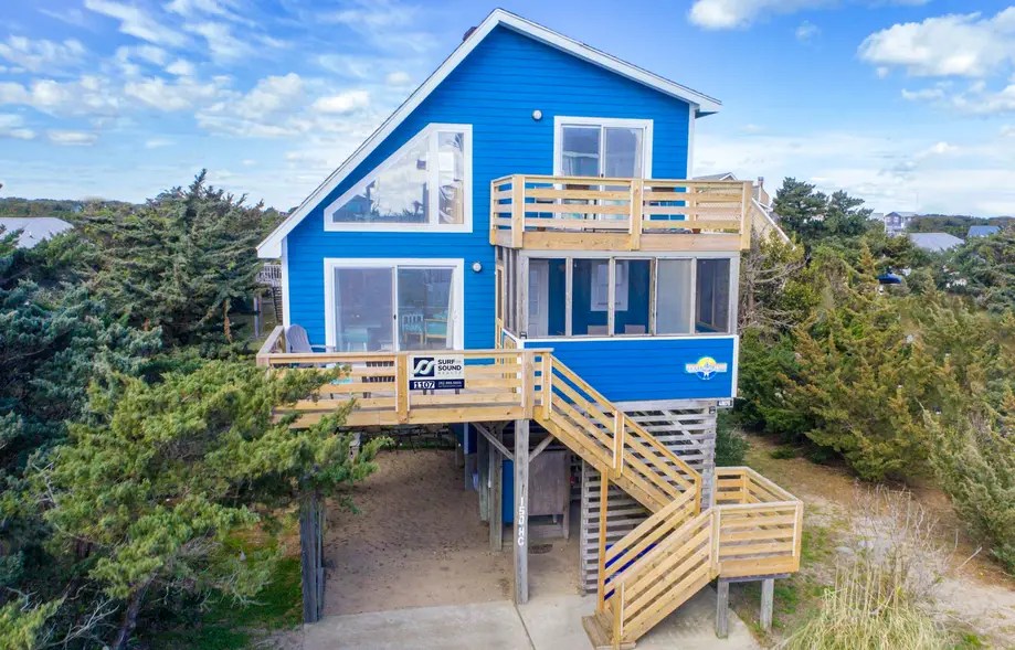 Frolicking Seaward Vacation rental home in Avon, NC