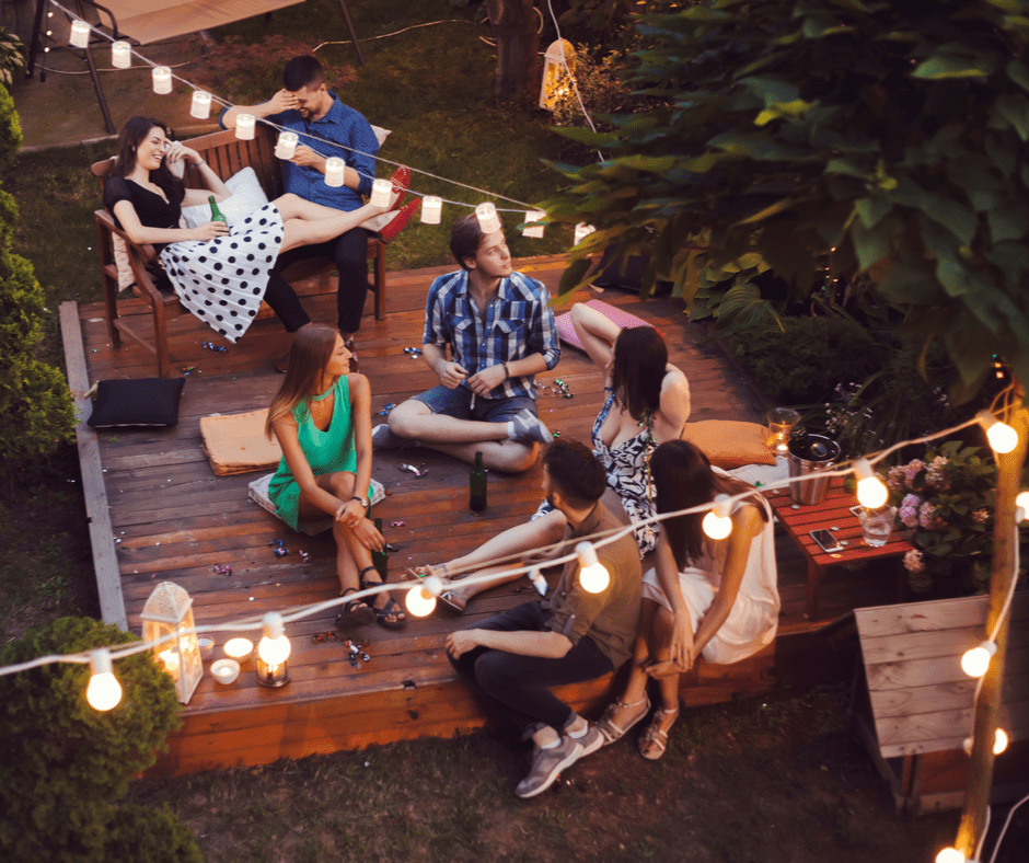 Entertaining Backyard Sandmark Custom Homes