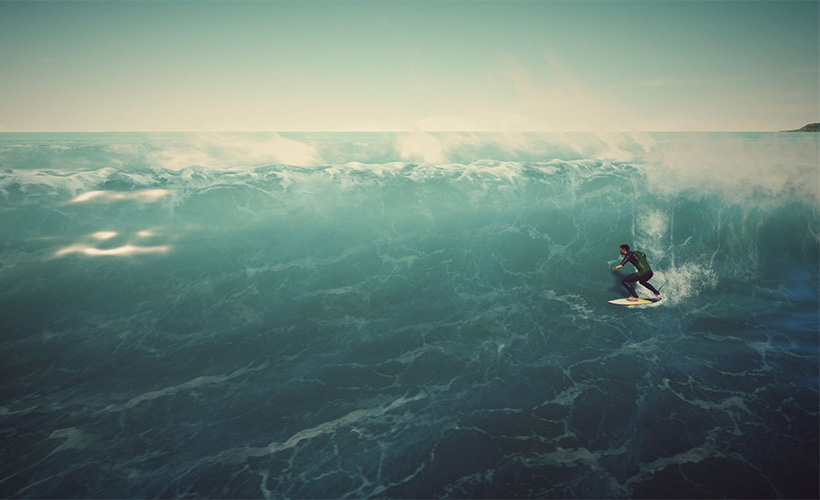 Surf World Series tem demo no PC, PS4 e Xbox One Outer Space