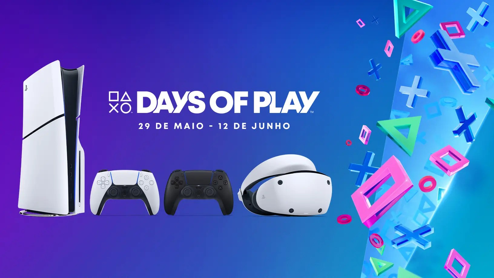Promoção Days of Play tem PS5 e PSVR 2 com desconto e mais ofertas