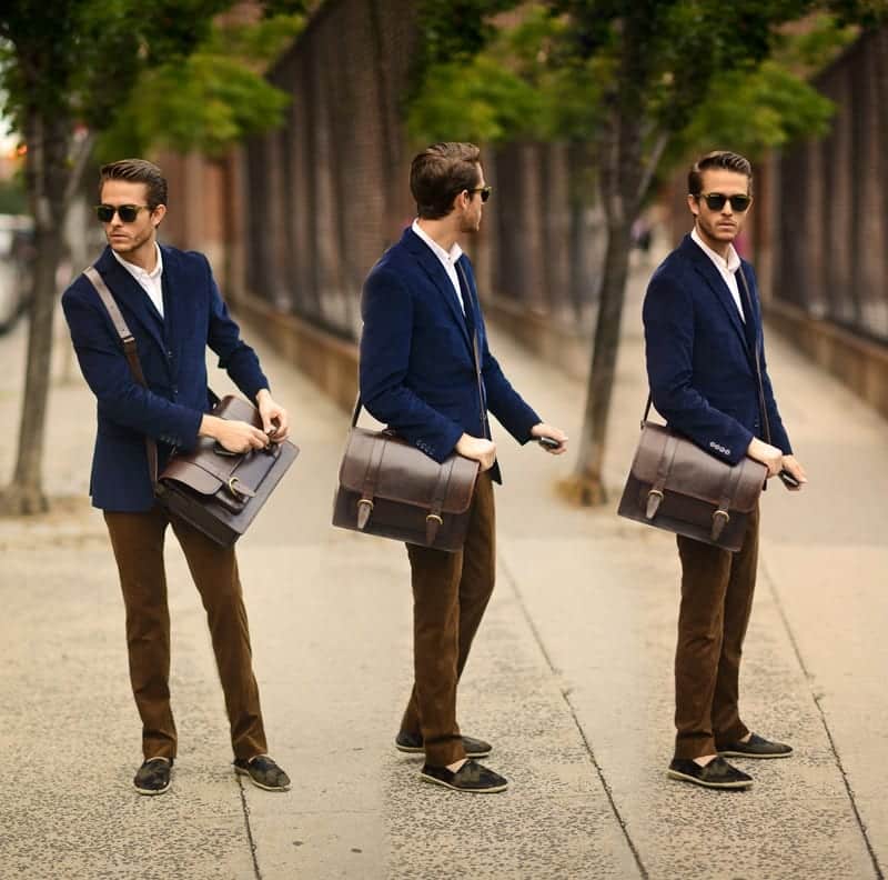 26 Men’s Corduroy Pants Outfit Ideas & Styling Tips