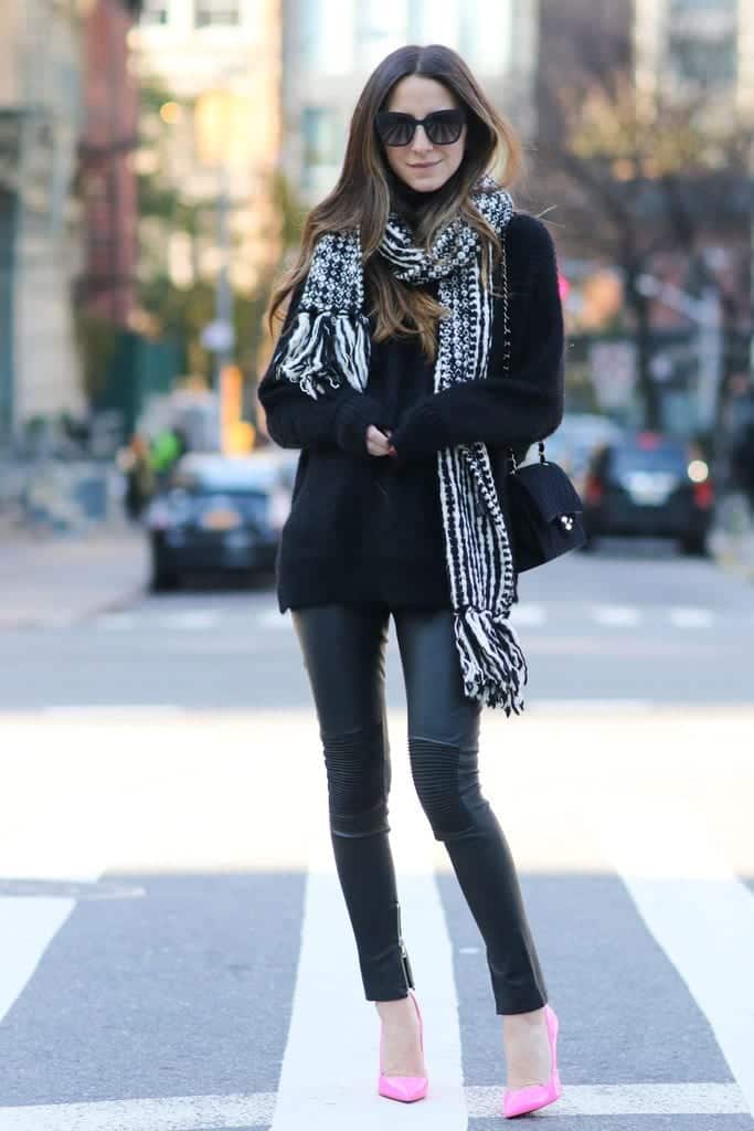 How to Wear Black Leggings ? 24 Outfit Ideas