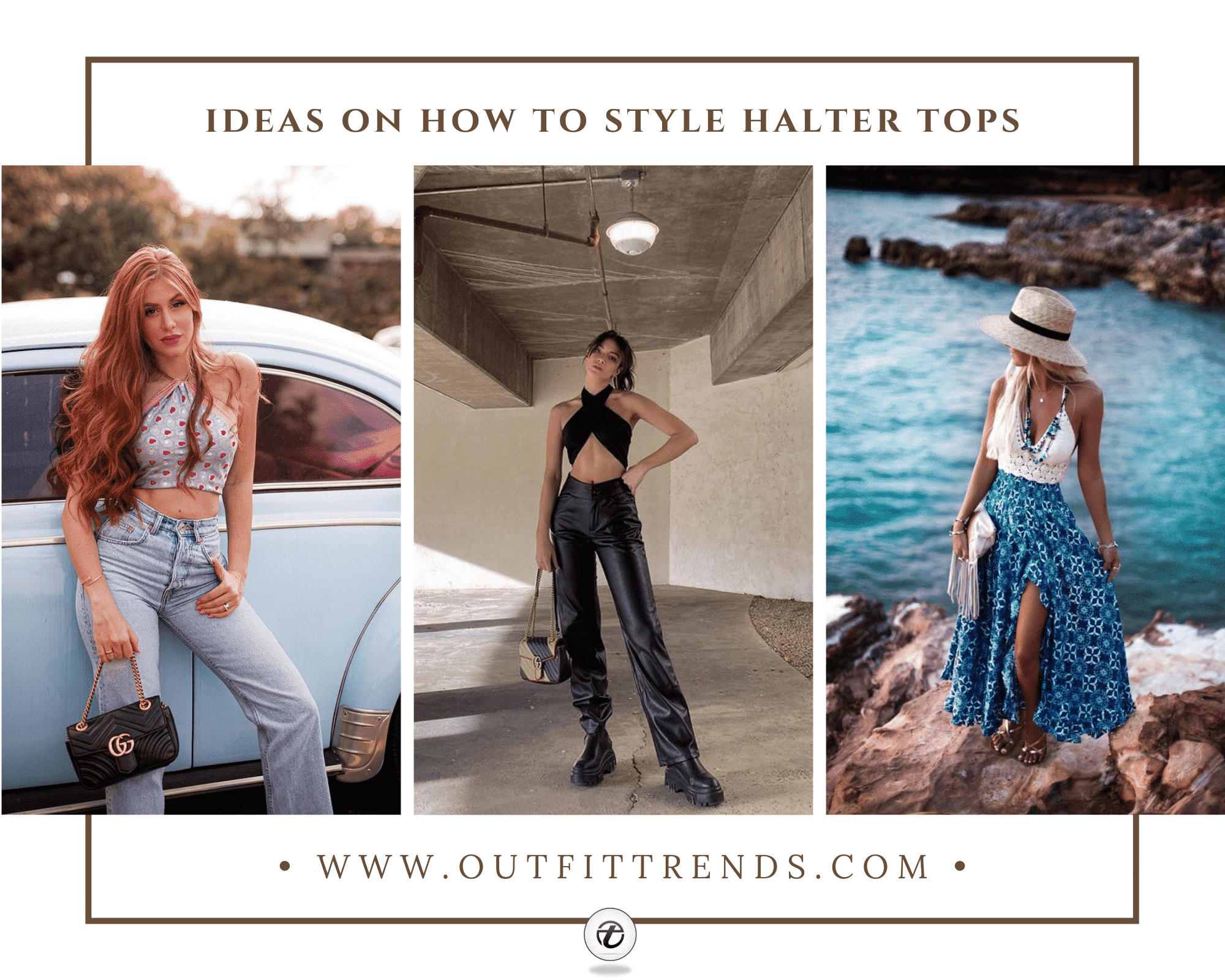 32 Ideas on How to Wear Halter Top Outfits