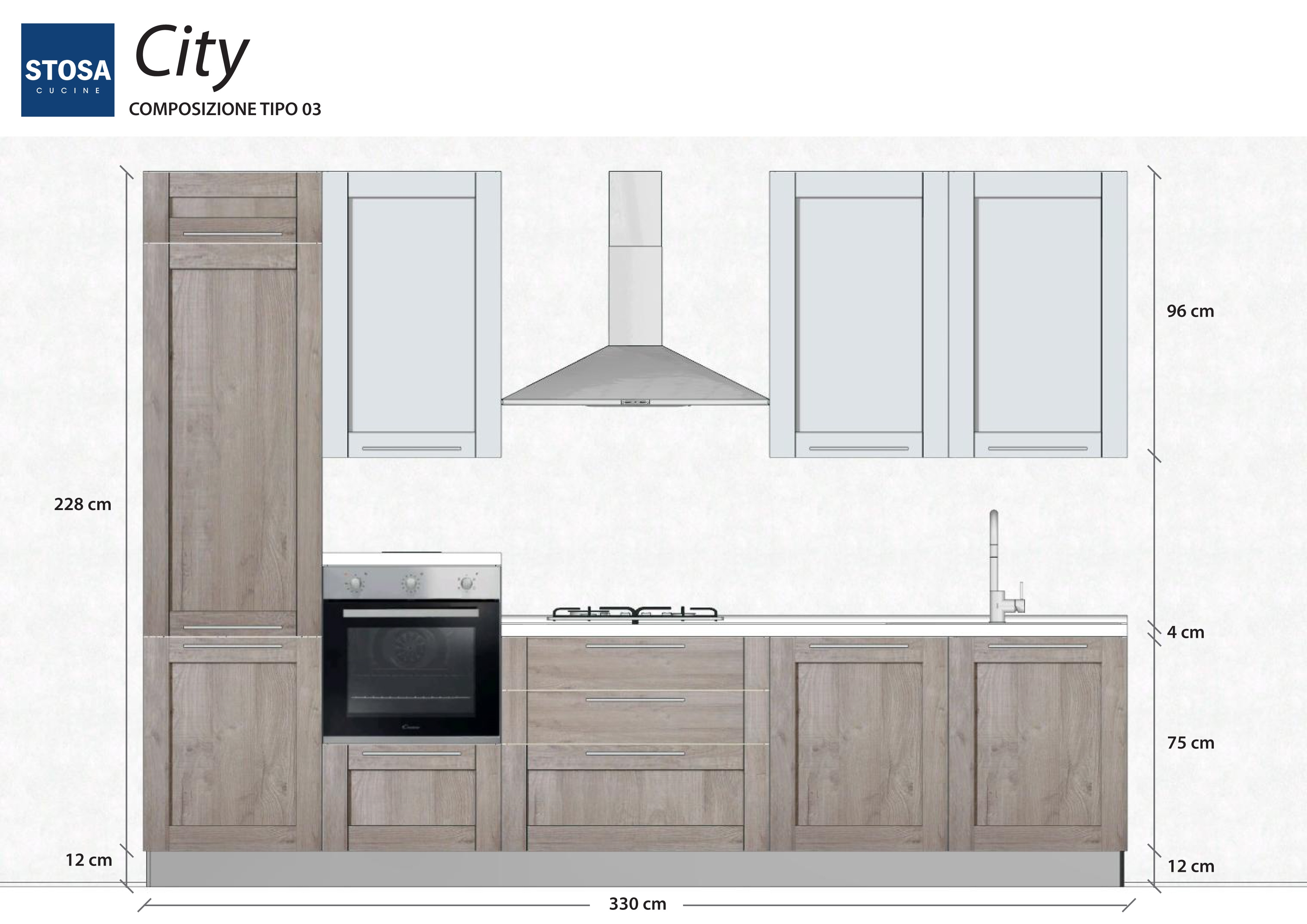 Stosa Cucine City bloccata Cucine a prezzi scontati