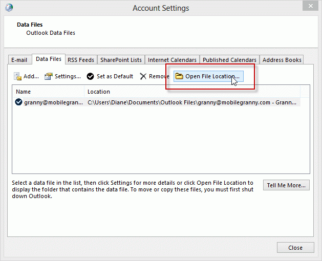 How to find out if a file is marked readonly Outlook Tips