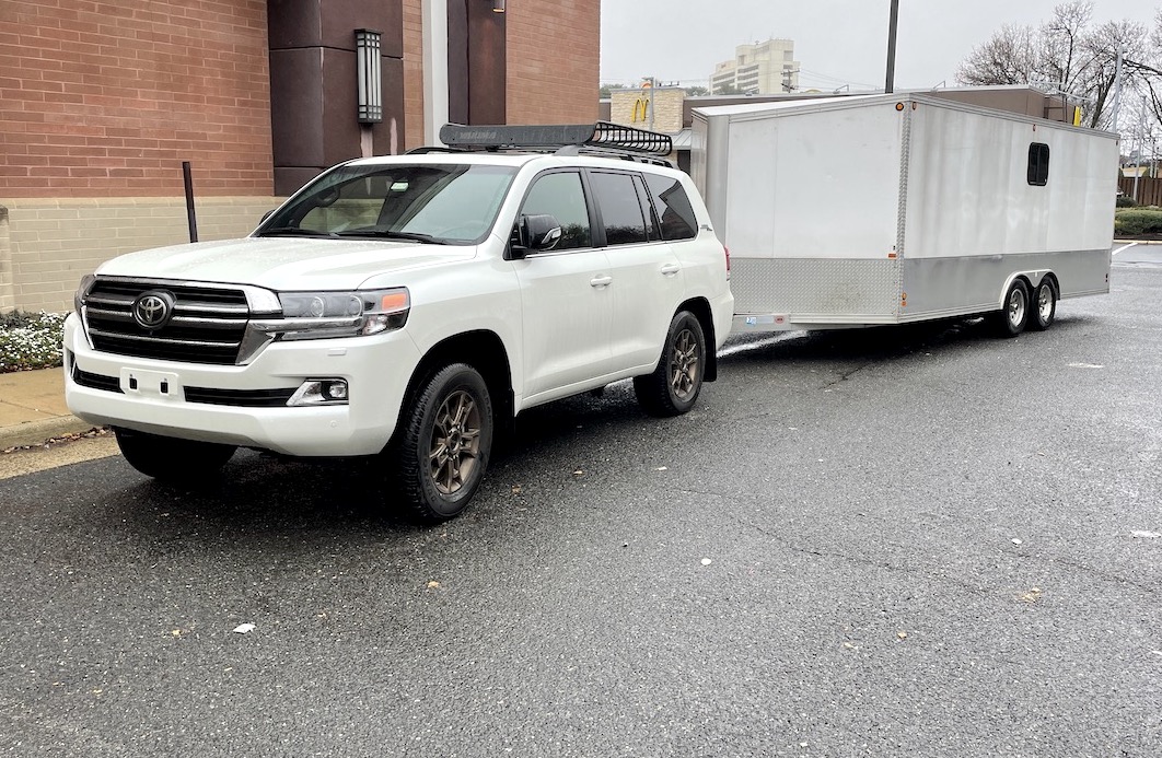 2021 Toyota Land Cruiser Heritage Edition: Towing 600 Miles With An Enclosed Trailer | Out Motorsports