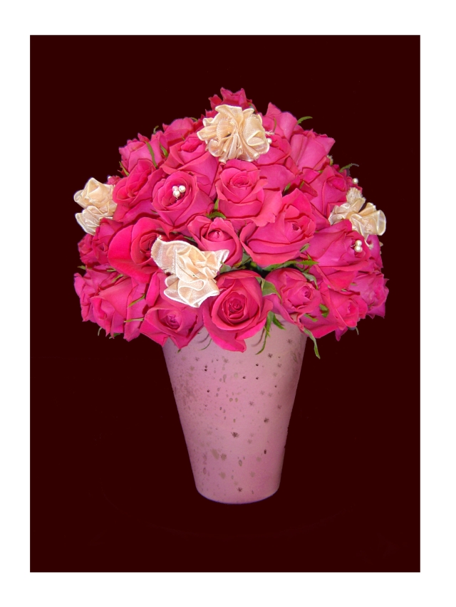 Business of floristry London UK flower arranging, flower arranging