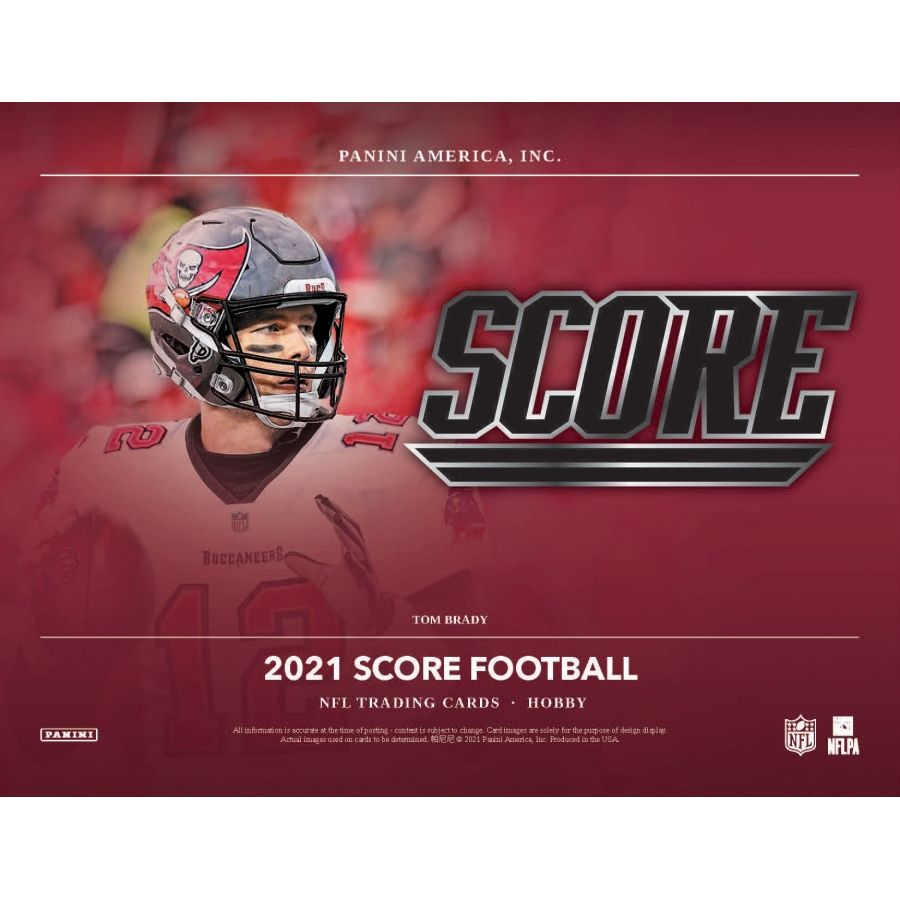 2021 Panini Score Football Hobby Box Out of the Box Cards
