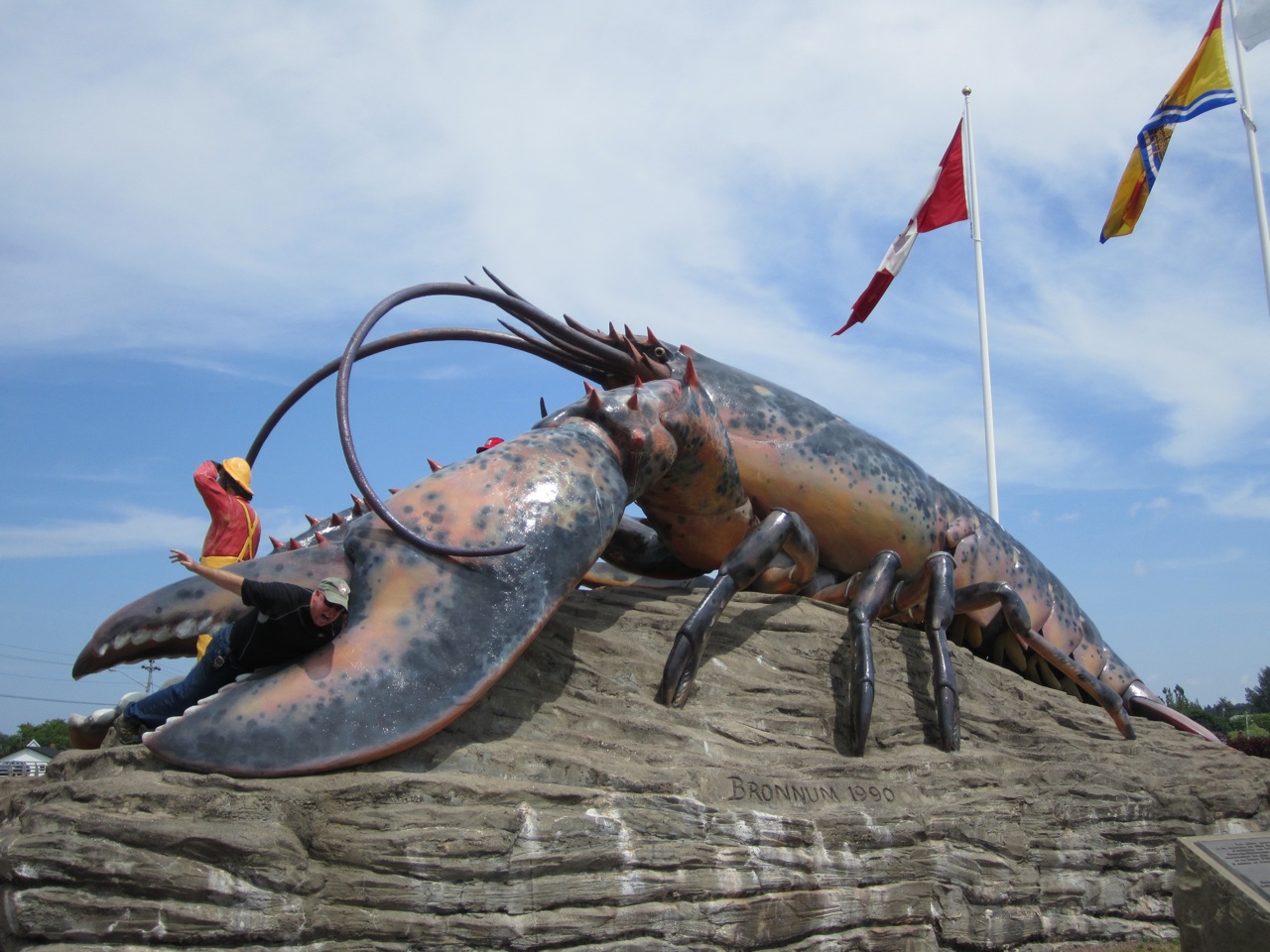 A Giant Lobster, A Crack And Halifax Outside Our Bubble