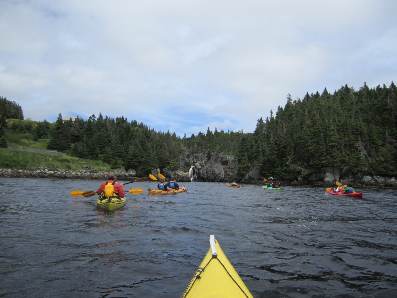 Kayaking In Cape Broyle Outside Our Bubble
