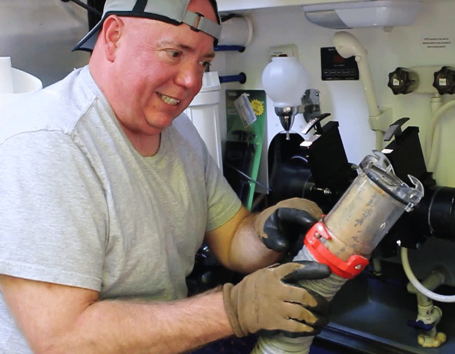 Gray and Black RV Tank Flush Out...It's Important! Outside Our Bubble