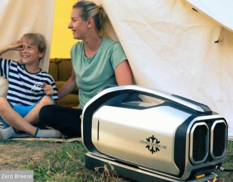 How to Air Condition a Tent with Battery Power Outside Pulse