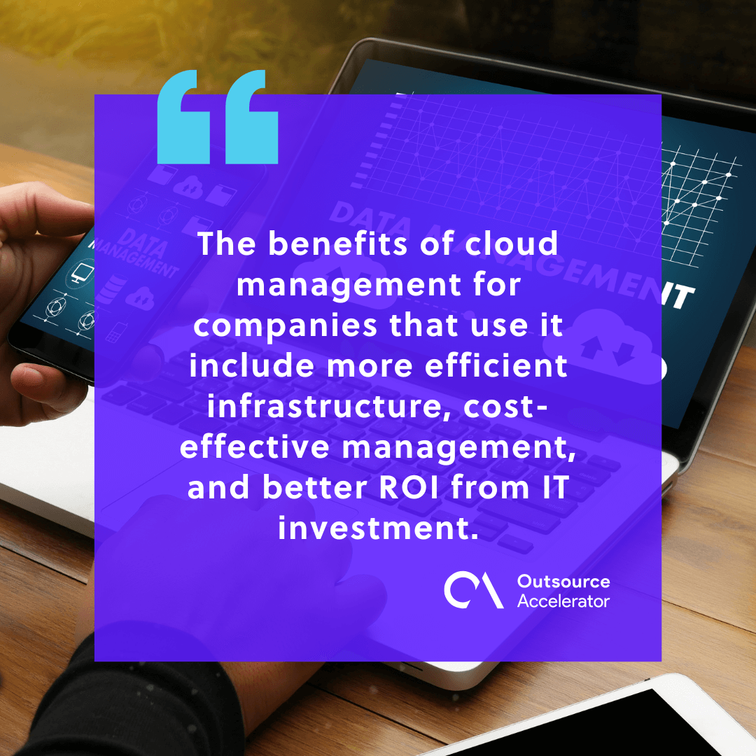 A comprehensive introduction to cloud management Outsource Accelerator