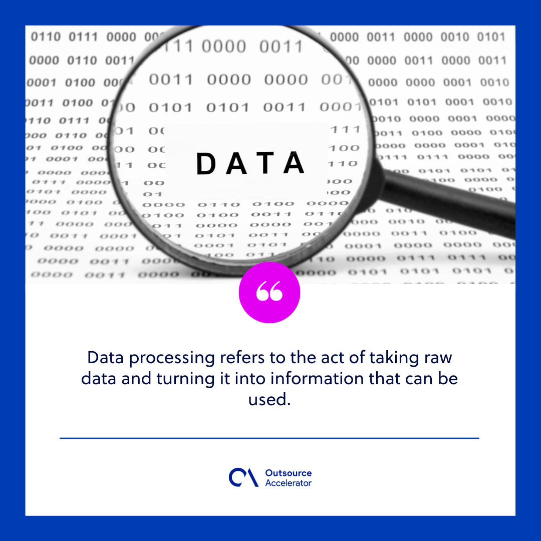 What are data processing services, and why does it matter? Outsource