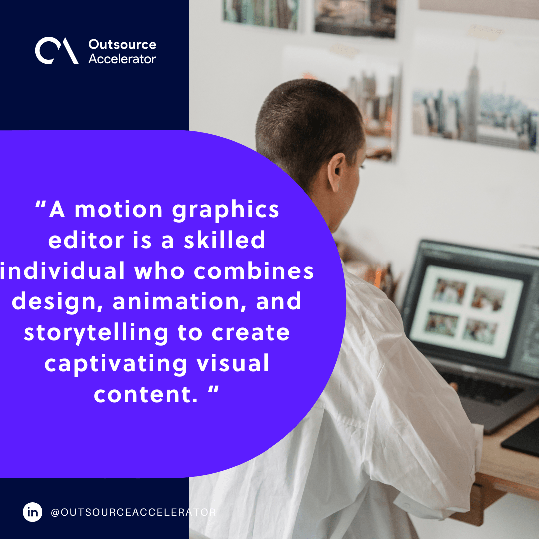 Explore creative possibilities Outsource a motion graphics editor to Cloudstaff Outsource