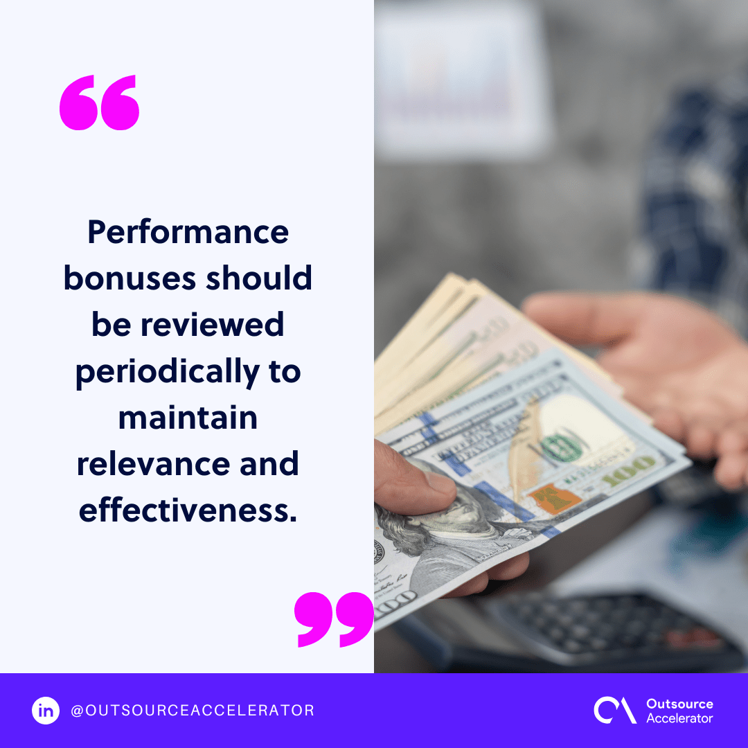 20 performance bonus examples every business should consider