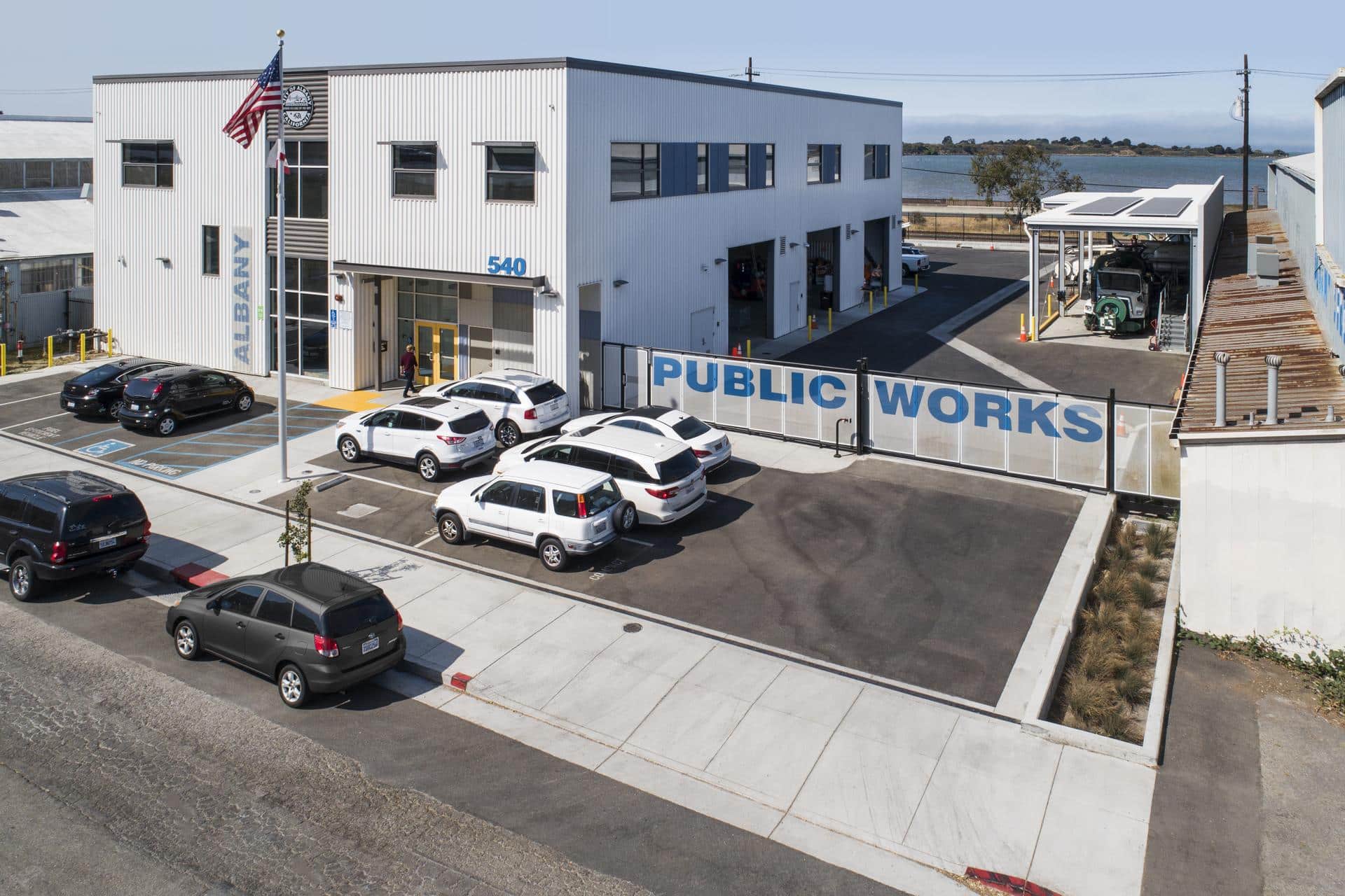 Albany Public Works Service Center Overaa Construction