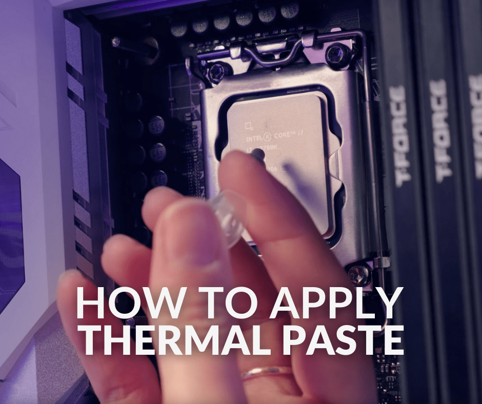 How To Apply Thermal Paste Overclockers UK