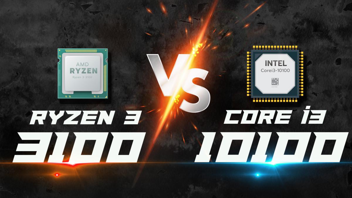 หลุดผลทดสอบ AMD Ryzen 3 3100 vs Intel Core i3 10100