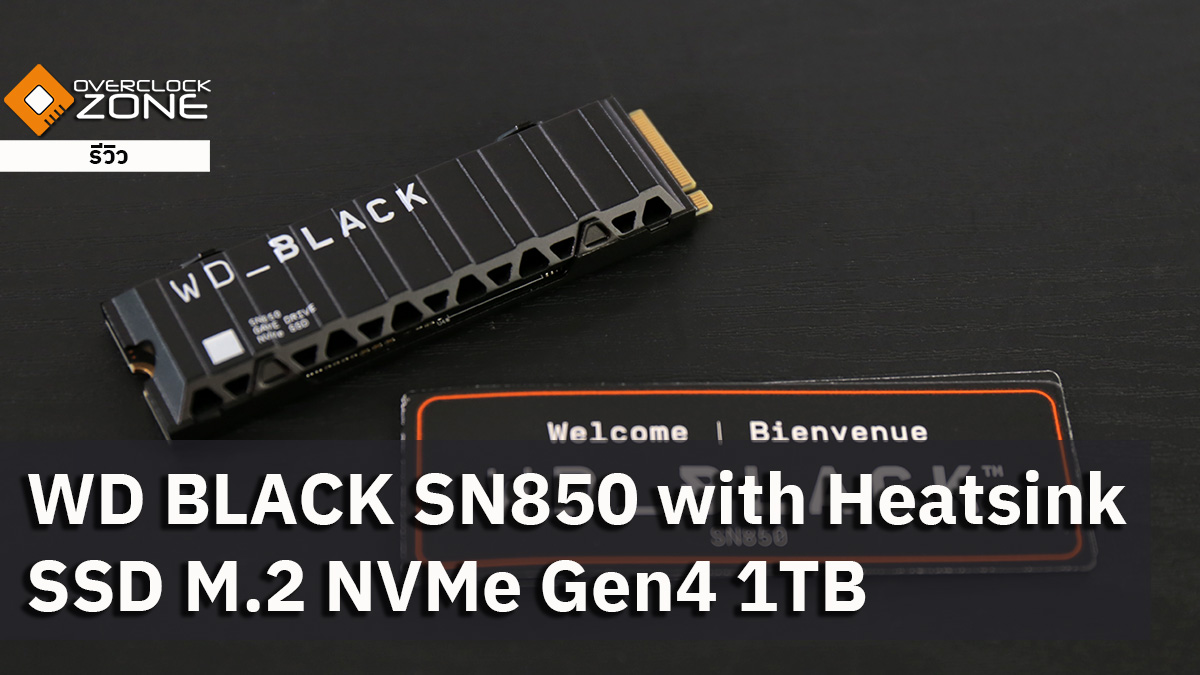 Review WD BLACK SN850 with Heatsink SSD M.2 NVMe Gen4 1TB