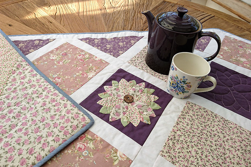 Vintage Rose Table Runner Overdale Fabrics