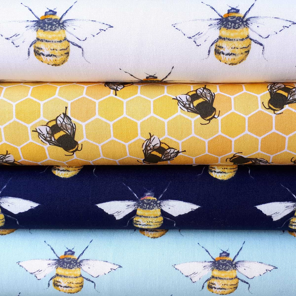 Bee Fabrics By The Metre Overdale Fabrics