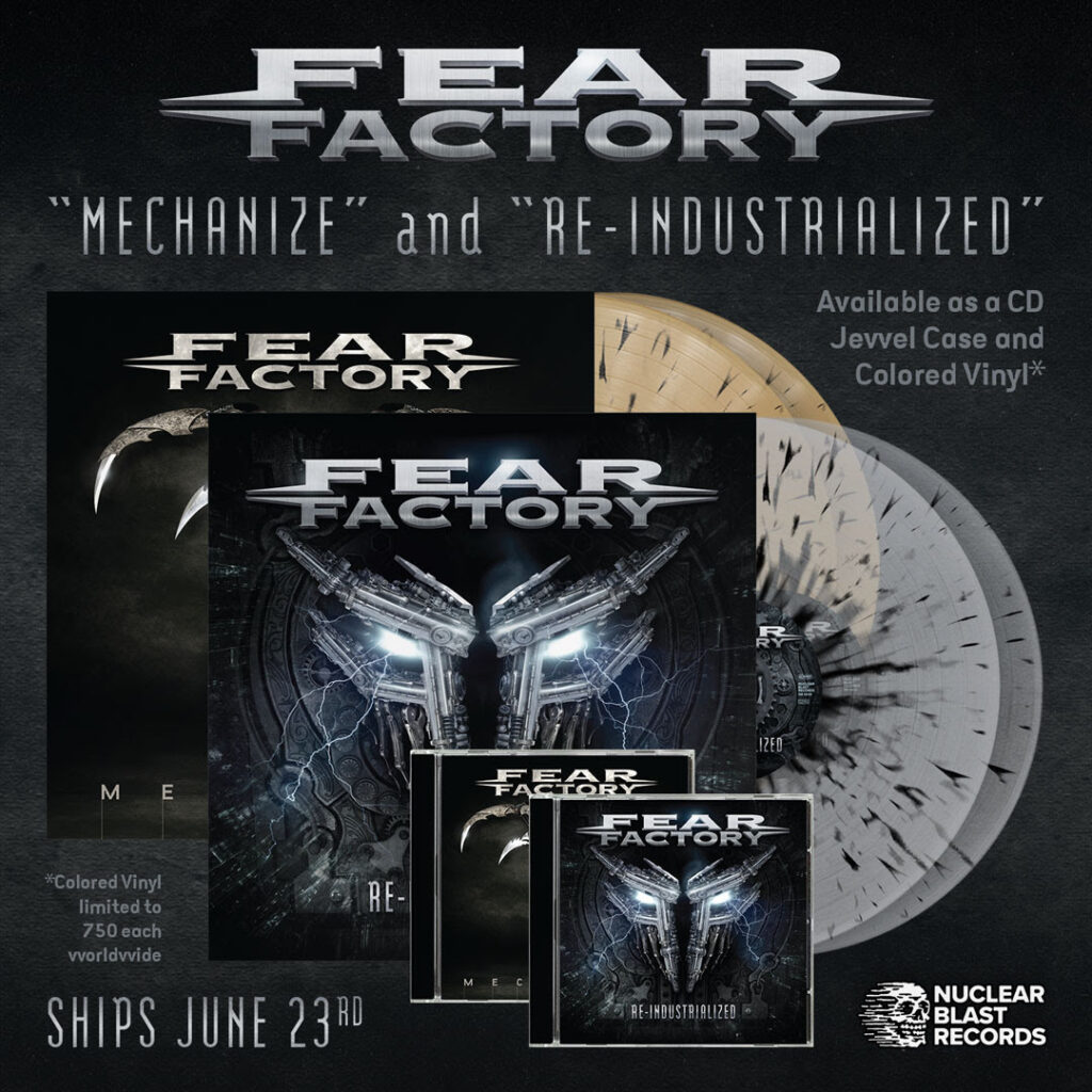 ALBUM REVIEW FEAR FACTORY 'REINDUSTRIALIZED' Overdrive