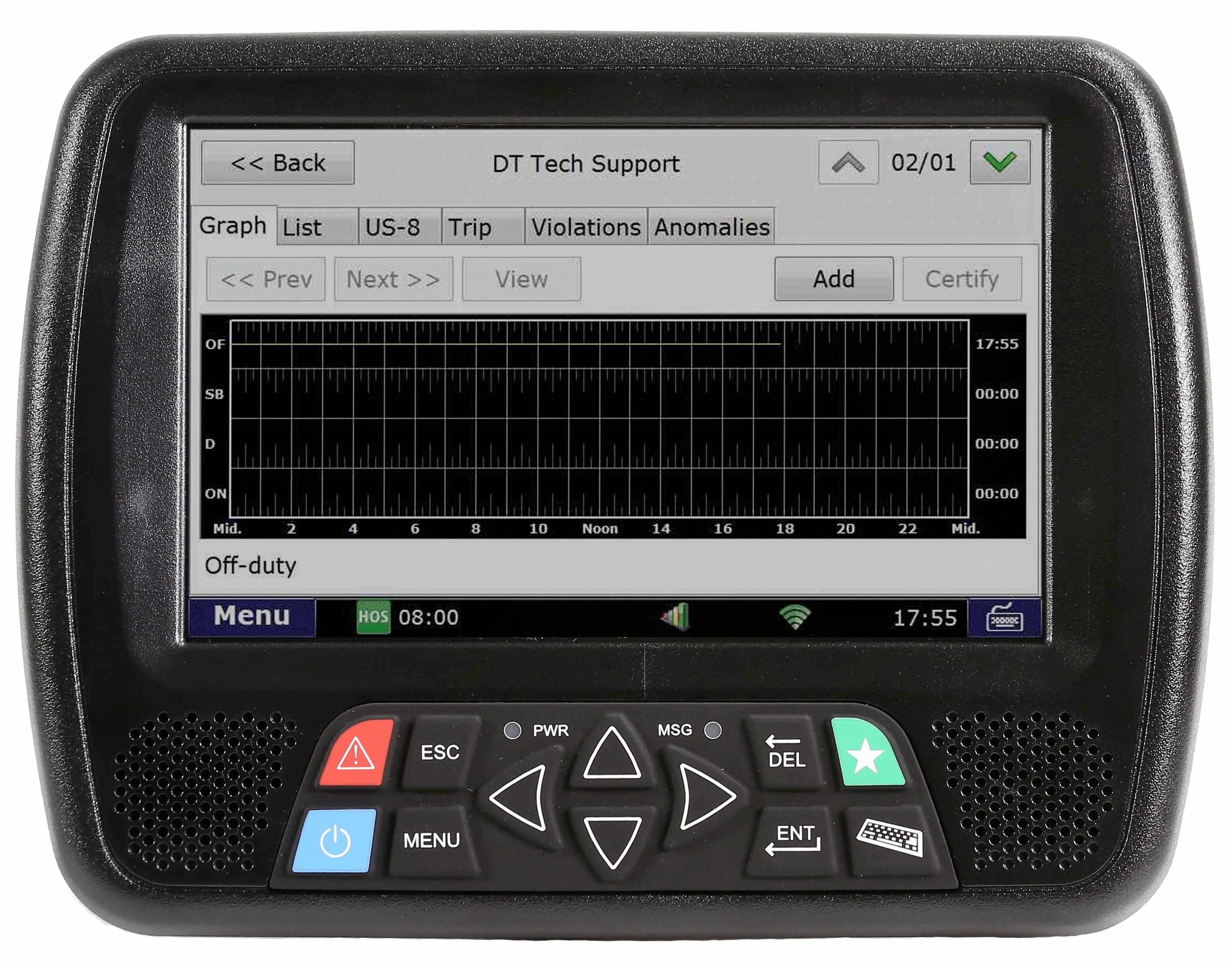 DriverTech's ELDdashcam combo unit