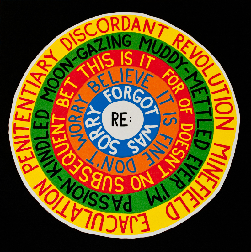 The vibrant work of Stanley Donwood—the artist behind the album cover