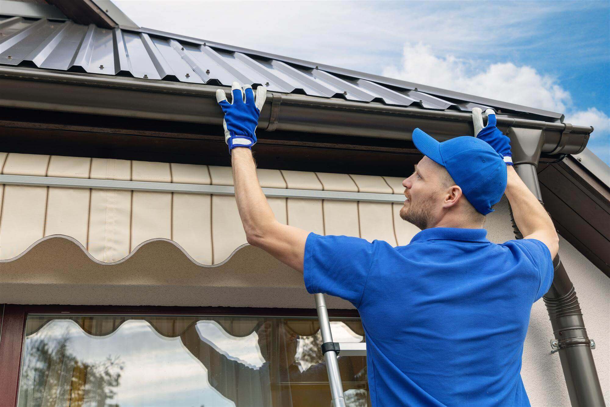 Gutter Repair & Installation FREE Quote WI Contractors Overhead