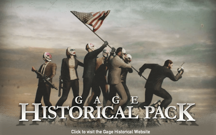 Steam PAYDAY 2 Gage Historical Pack Day 1!