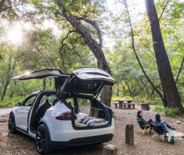 The Best Camping Accessories for Your Tesla