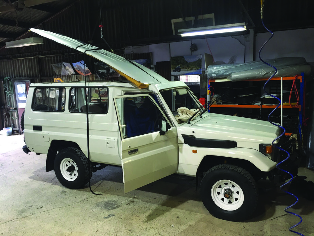 Toyota HZJ75 Land Cruiser Troopy Ultimate Overland Expedition Vehicle