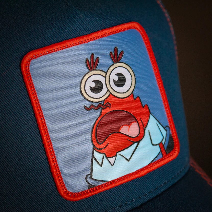 OVERLORD X SpongeBob Scared Krusty Krab Trucker Cap Overlord Caps