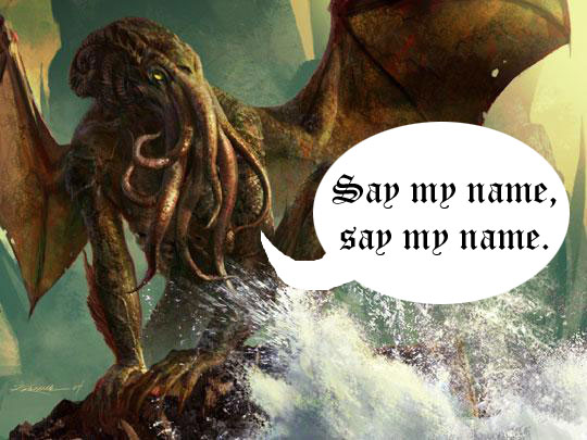 Cthulhu's Greatest Mystery Overthinking It